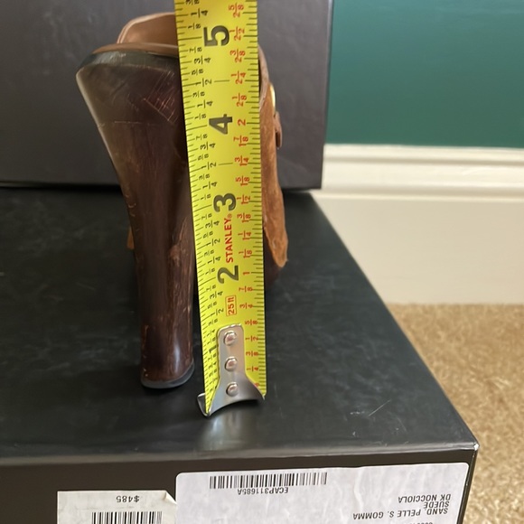 Women’s Gucci brown suede mules/clog shoes size 4 1/2. - Picture 14 of 14